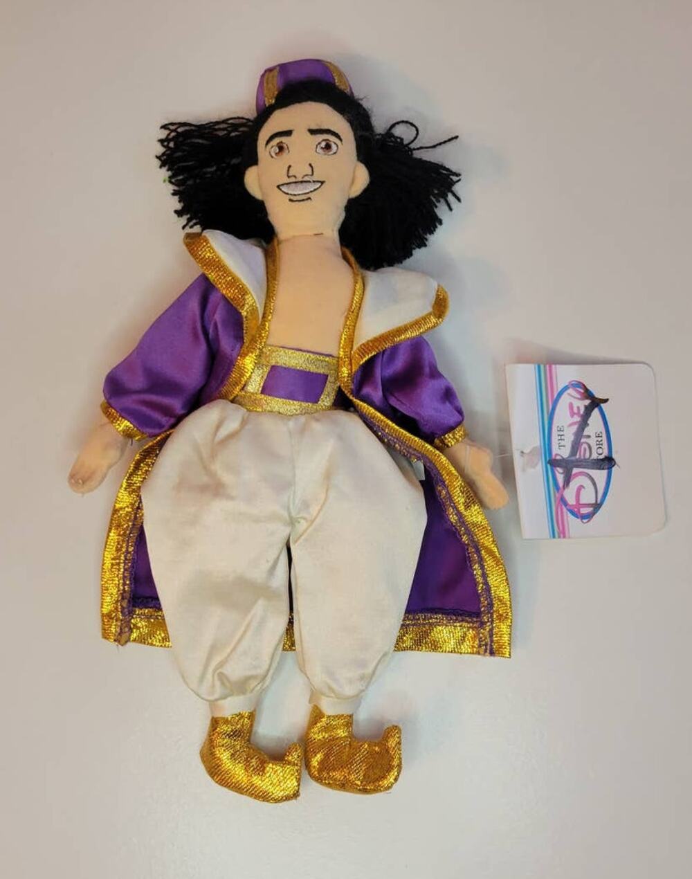 Disney Store Aladdin Bean Bag Plush NWT